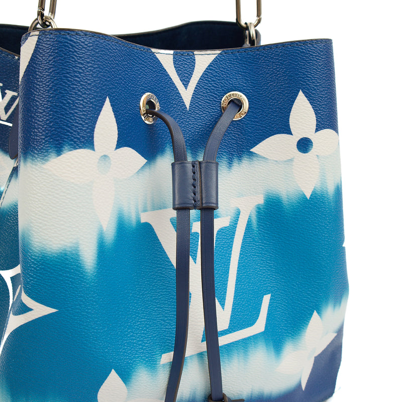 Picture of Louis Vuitton Bucket Bag NeoNoe MM Bucket in Blue, Canvas