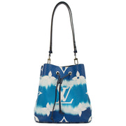 Picture of Louis Vuitton Bucket Bag NeoNoe MM Bucket in Blue, Canvas