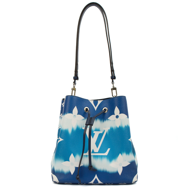 Picture of Louis Vuitton Bucket Bag NeoNoe MM Bucket in Blue, Canvas
