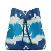 Picture of Louis Vuitton Bucket Bag NeoNoe MM Bucket in Blue, Canvas