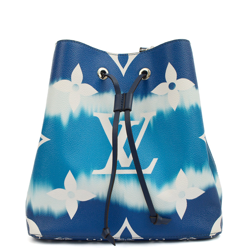 Picture of Louis Vuitton Bucket Bag NeoNoe MM Bucket in Blue, Canvas