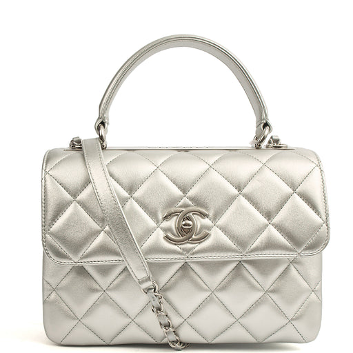 Picture of Chanel Top Handle Trendy CC in Metallic, Leather