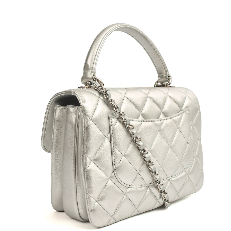 Picture of Chanel Top Handle Trendy CC in Metallic, Leather