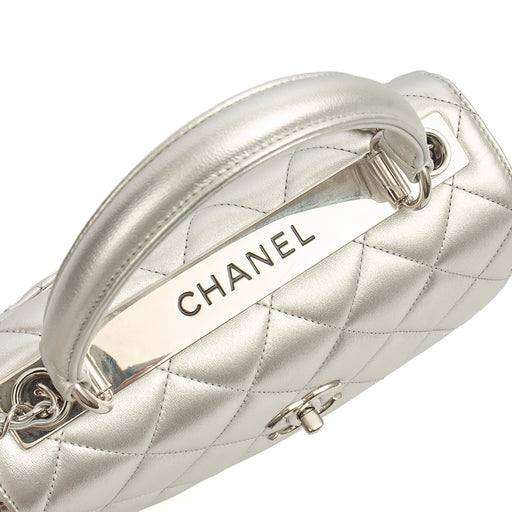 Picture of Chanel Top Handle Trendy CC in Metallic, Leather