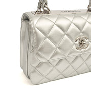 Picture of Chanel Top Handle Trendy CC in Metallic, Leather