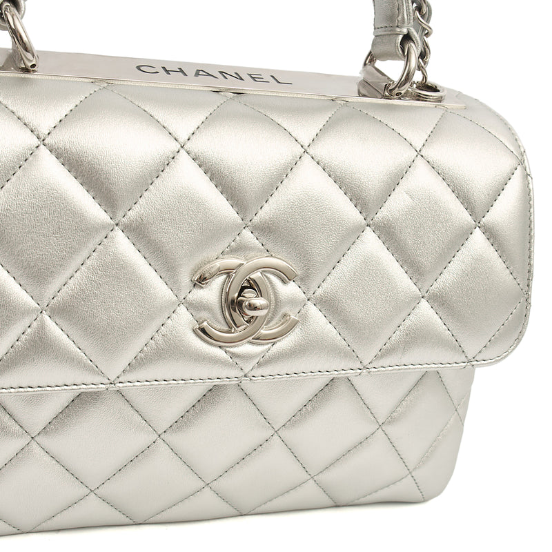 Picture of Chanel Top Handle Trendy CC in Metallic, Leather
