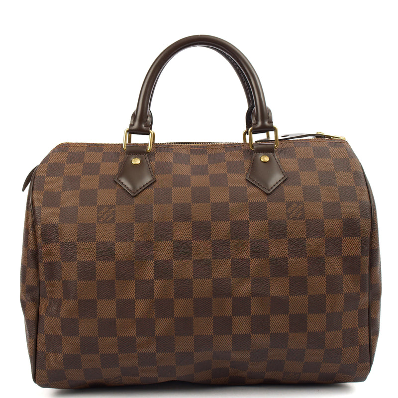 Picture of Louis Vuitton Tote Speedy 30 in Damier Ebene, Canvas