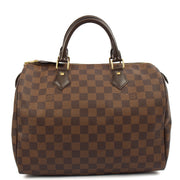 Picture of Louis Vuitton Tote Speedy 30 in Damier Ebene, Canvas