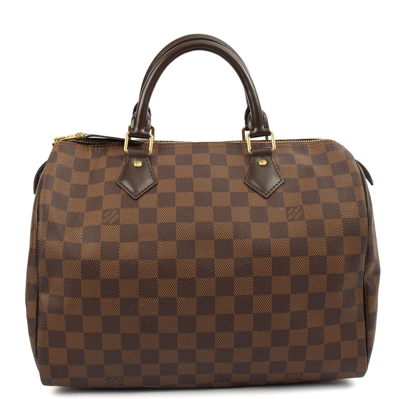 Picture of Louis Vuitton Tote Speedy 30 in Damier Ebene, Canvas