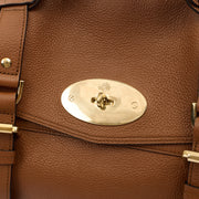 Picture of Mulberry Top Handle Alexa in Oak, Calfskin Leather