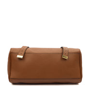 Picture of Mulberry Top Handle Alexa in Oak, Calfskin Leather