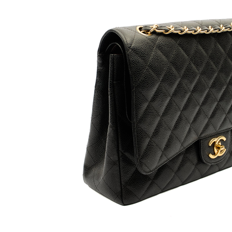 Picture of Chanel Top Handle Classic - Maxi in Black, Leather
