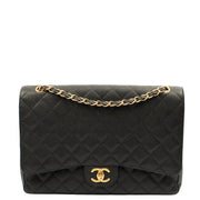 Picture of Chanel Top Handle Classic - Maxi in Black, Leather