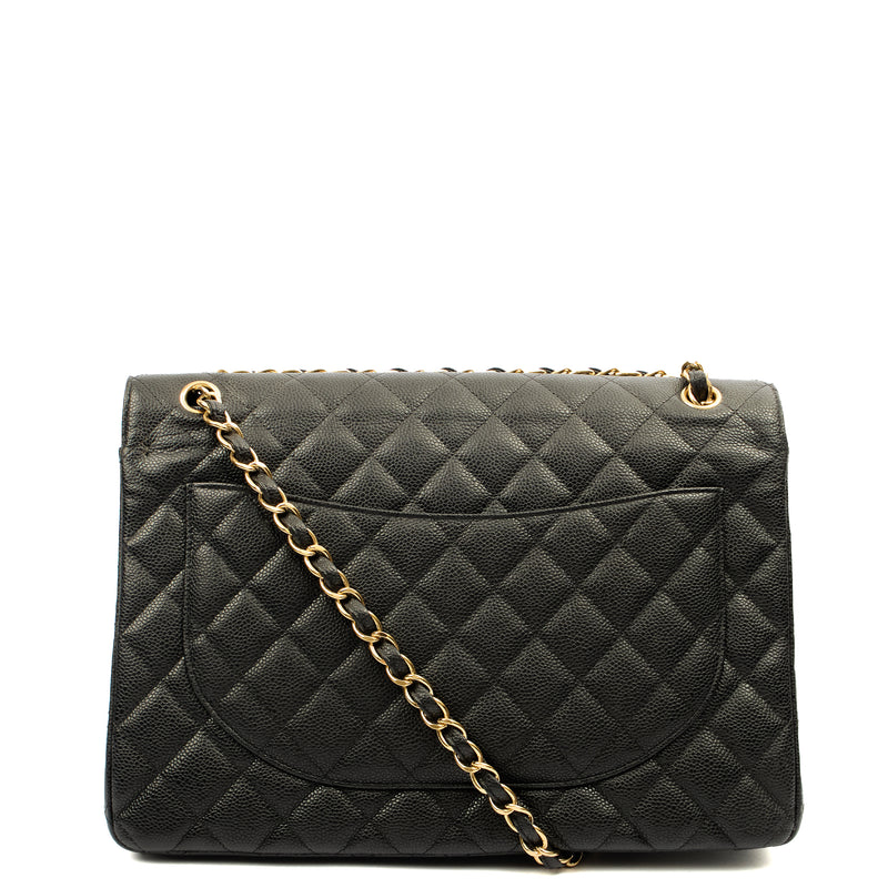 Picture of Chanel Top Handle Classic - Maxi in Black, Leather