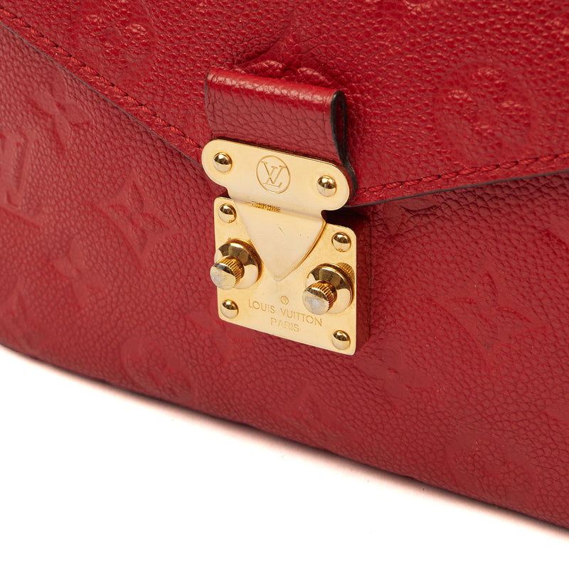 Picture of Louis Vuitton Cross Body Pochette Metis in Red, Empreinte Leather