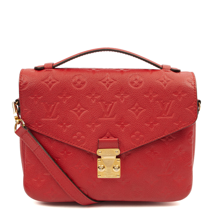 Picture of Louis Vuitton Cross Body Pochette Metis in Red, Empreinte Leather