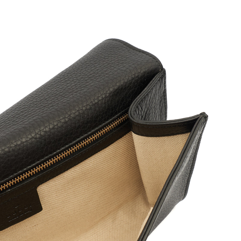 Picture of Gucci Clutch Soho Clutch in Black, Leather