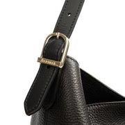 Picture of Aspinal of London Tote Hobo in Black, Leather