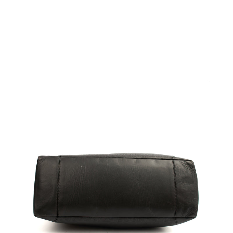 Picture of Aspinal of London Tote Hobo in Black, Leather