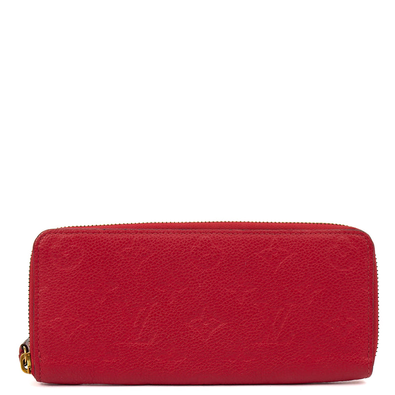 Picture of Louis Vuitton Purse Zippy Wallet in Red, Empreinte Leather