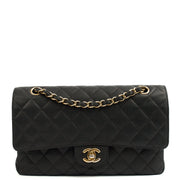 Picture of Chanel Shoulder Bag Classic Double Flap - Medium in Black, Caviar Leather