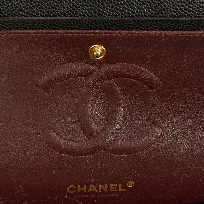 Picture of Chanel Shoulder Bag Classic Double Flap - Medium in Black, Caviar Leather