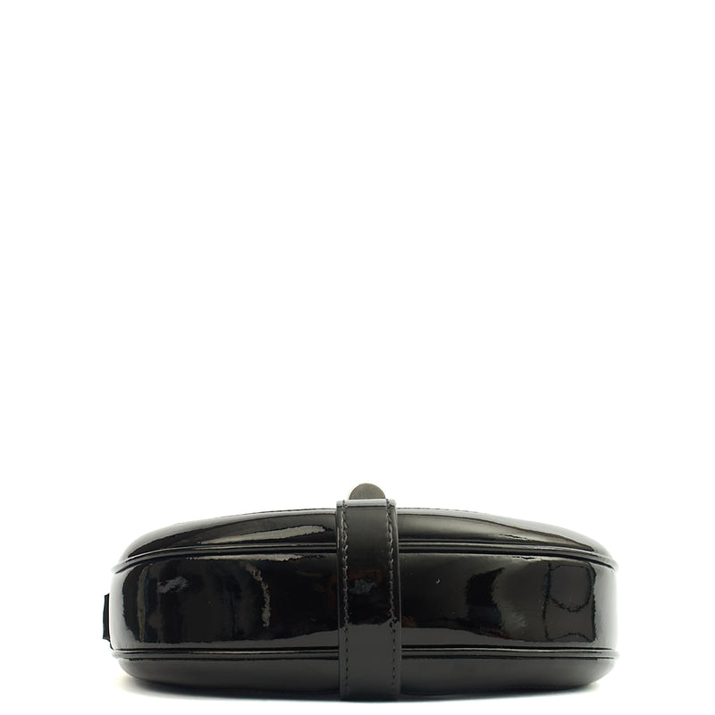 Picture of Celine Cross Body 16 bag - Small in Black, Patent Leather