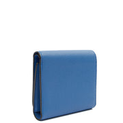 Picture of Mulberry Wallet Wallet in Blue, Calfskin Leather