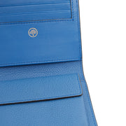 Picture of Mulberry Wallet Wallet in Blue, Calfskin Leather