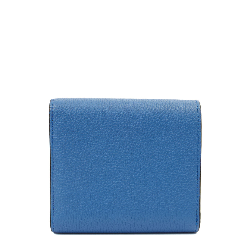 Picture of Mulberry Wallet Wallet in Blue, Calfskin Leather