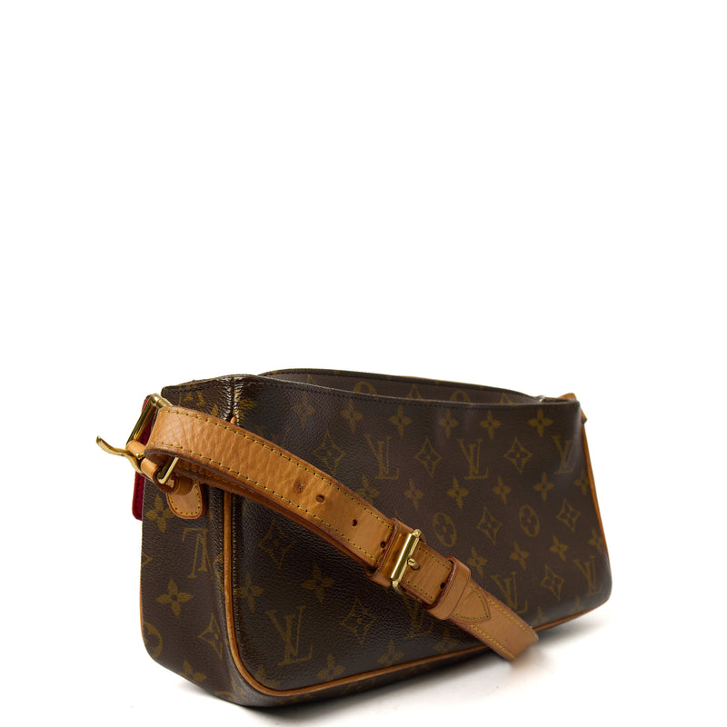 Picture of Louis Vuitton Cross Body Vivacite Bag in Monogram, Leather
