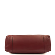 Picture of Aspinal of London Shoulder Bag London Tote- Large in Red, Leather
