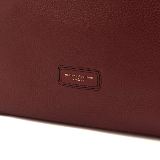 Picture of Aspinal of London Shoulder Bag London Tote- Large in Red, Leather
