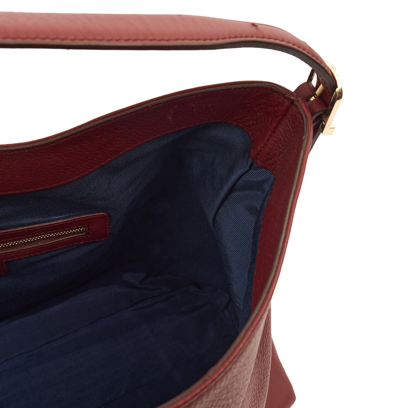 Picture of Aspinal of London Shoulder Bag London Tote- Large in Red, Leather