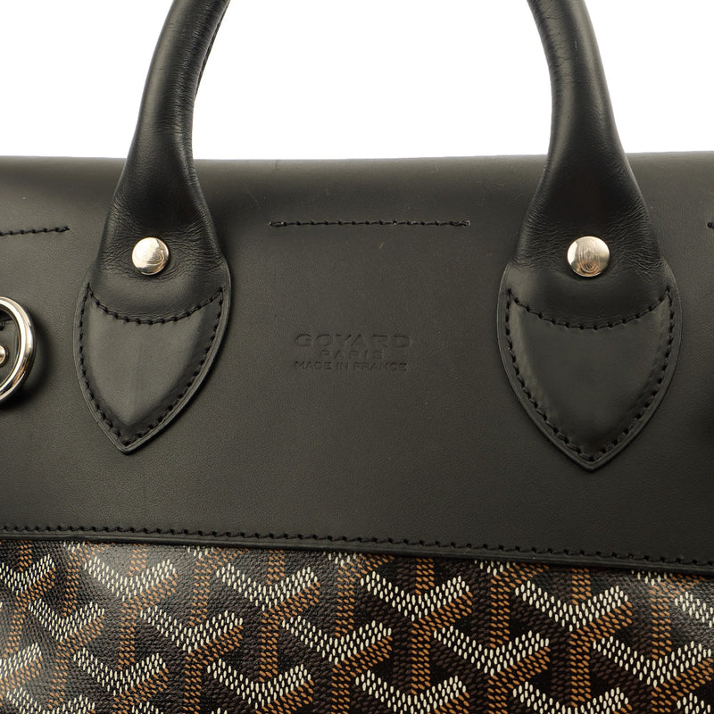 Picture of Goyard Backpack Steamer Backpack in Black, Leather