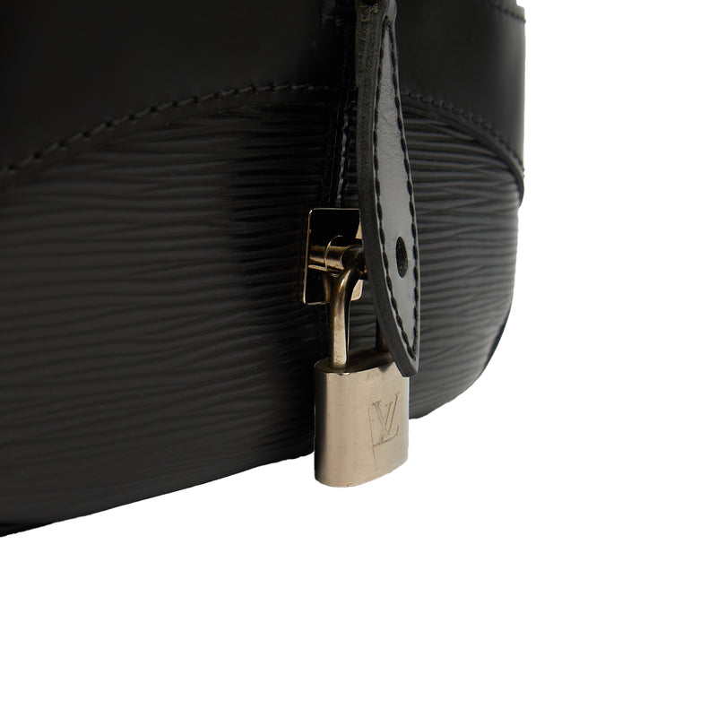 Picture of Louis Vuitton Tote Montaigne MM in Black, Epi Leather