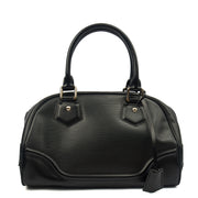 Picture of Louis Vuitton Tote Montaigne MM in Black, Epi Leather