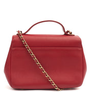 Picture of Chanel Top Handle Business Affinity Flap Bag in Red, Caviar Leather