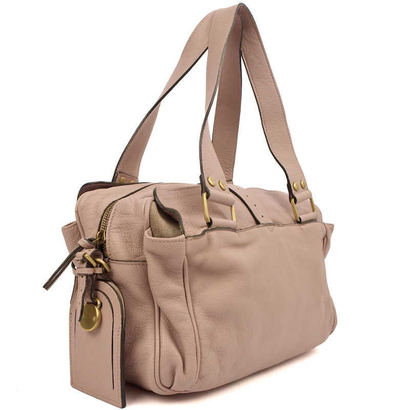 Picture of Mulberry Shoulder Bag Mabel  in Neutral, Leather
