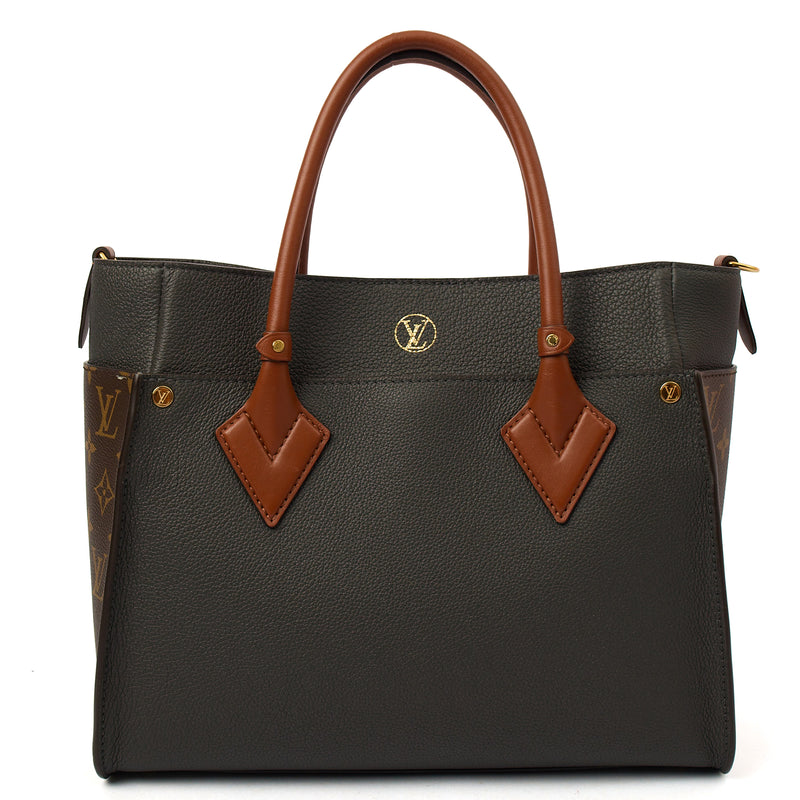 Picture of Louis Vuitton Tote On My Side in Monogram, Calfskin Leather