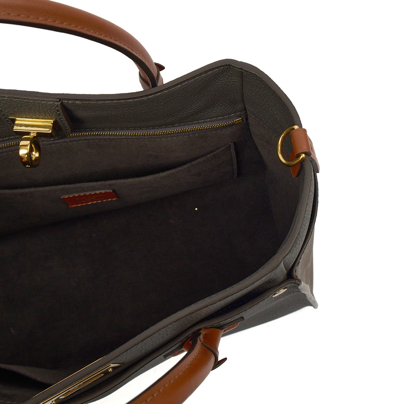 Picture of Louis Vuitton Tote On My Side in Monogram, Calfskin Leather