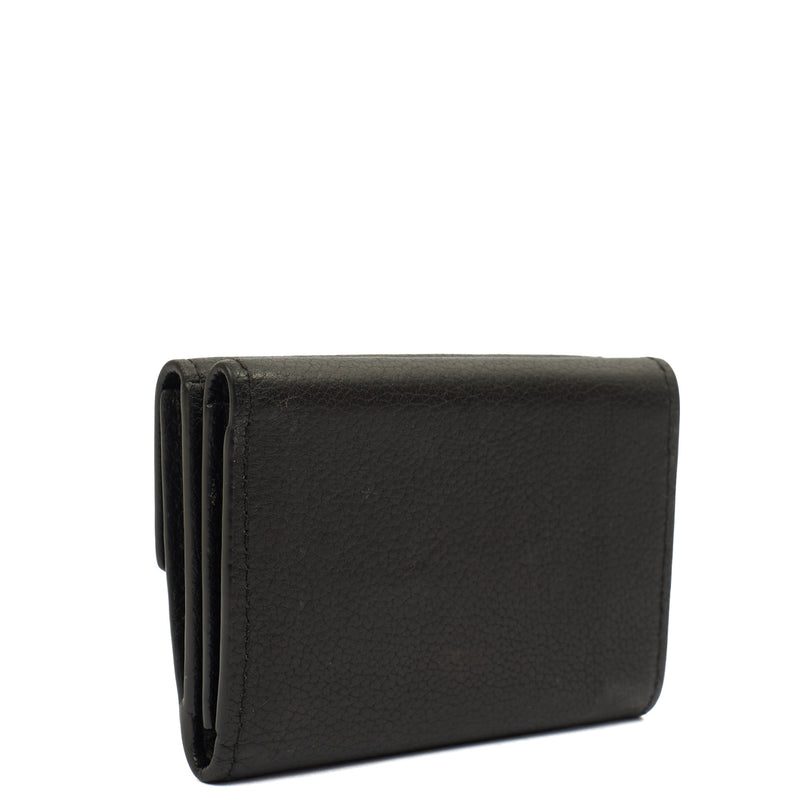 Picture of Louis Vuitton Wallet Mylockme Compact Wallet in Black, Leather