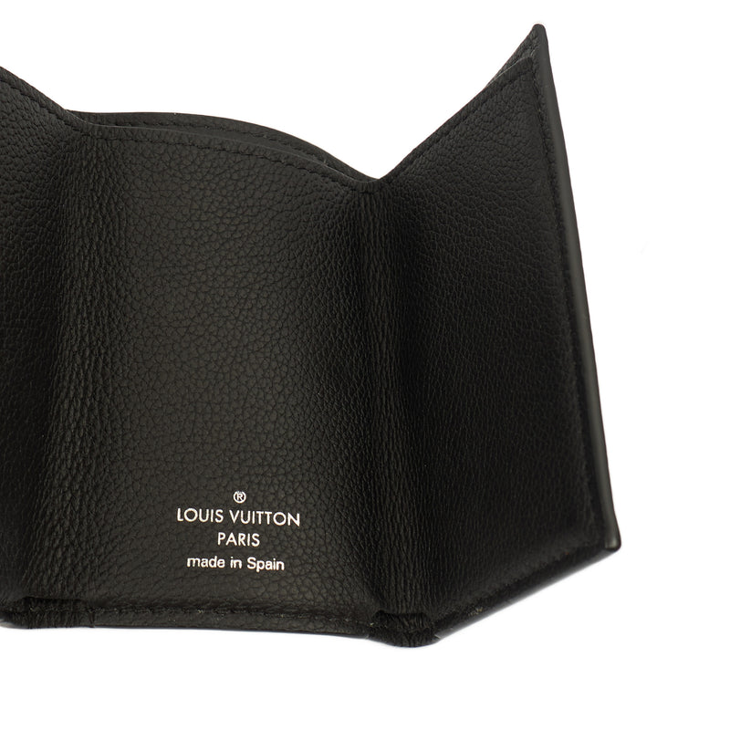 Picture of Louis Vuitton Wallet Mylockme Compact Wallet in Black, Leather
