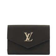 Picture of Louis Vuitton Wallet Mylockme Compact Wallet in Black, Leather