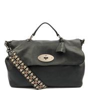 Picture of Mulberry Cross Body Edie in Navy, Calfskin Leather