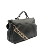 Picture of Mulberry Cross Body Edie in Navy, Calfskin Leather