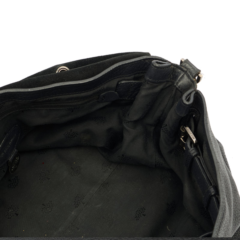 Picture of Mulberry Cross Body Edie in Navy, Calfskin Leather