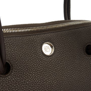 Picture of Loewe Shoulder Bag Madrid - Small in Dark Ebony, Leather