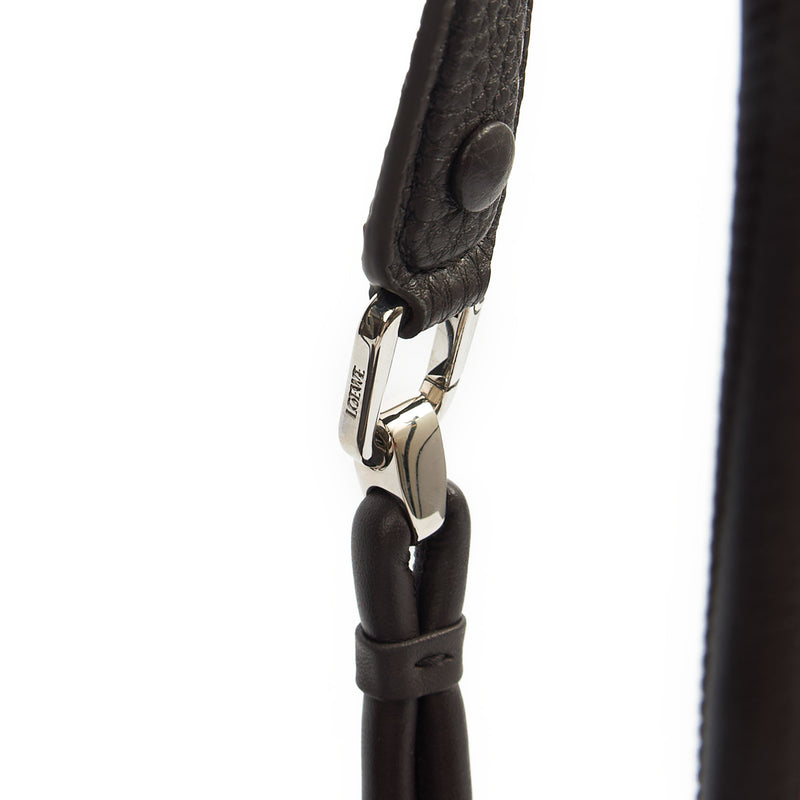 Picture of Loewe Shoulder Bag Madrid - Small in Dark Ebony, Leather