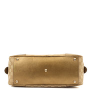 Picture of Gucci Tote Princy Boston in Metallic, GG Supreme Canvas